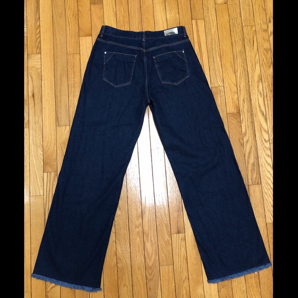 Zara Basic Z1975 Denim with Frayed Hem - Picture 7 of 8